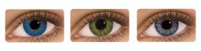 freshlook colorblends in vibrant blue, green and gray freshlook colorblends contact lenses in vibrant blue, green and gray