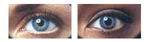 Coopervision Expressions blue contact lenses Coopervision Expressions blue contact lenses